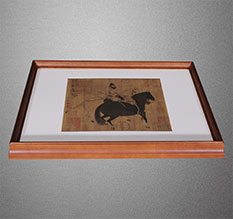 龙泉驿书画装裱配框服务案例